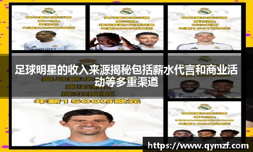 足球明星的收入来源揭秘包括薪水代言和商业活动等多重渠道